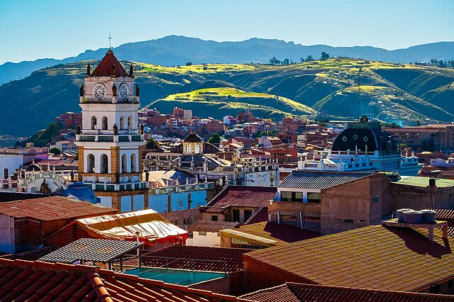 Barrios más seguros en Sucre, Bolivia